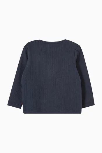Arched Logo T-shirt in Cotton