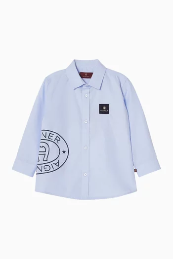 Logo Shirt in Cotton