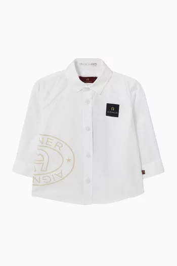 Logo Shirt in Cotton