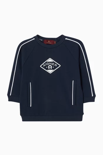 Logo Zip Up Hoodie