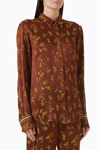 Chloris Floral-print Shirt