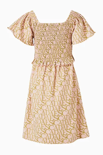 Logo-print Dress