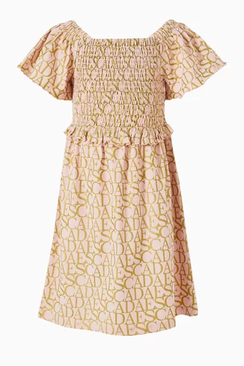 Logo-print Dress