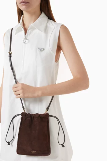 Smartphone Pouch in Suede