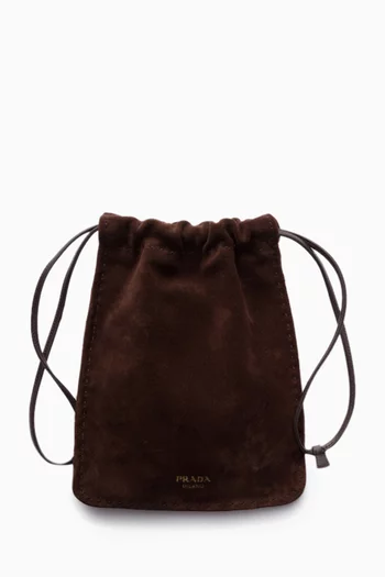 Smartphone Pouch in Suede