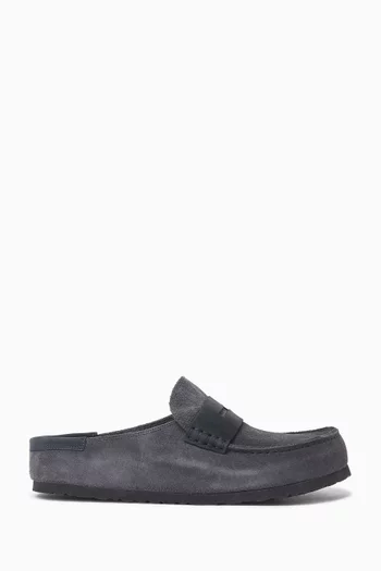 Naples Wrapped Clogs in Suede