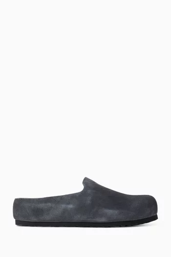 Amsterdam Wrapped Mules in Suede