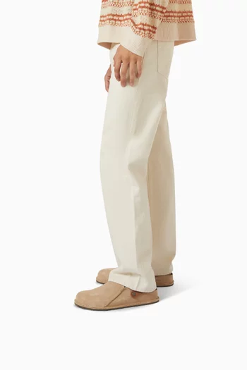 Lutry Premium Clogs in Suede