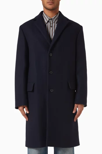Rustic M.W. Coat in Wool-blend