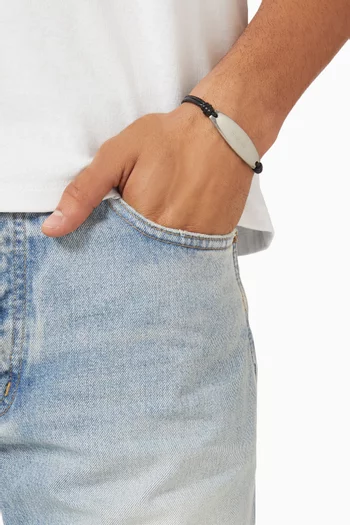 سوار بحلية شعار الماركة حبل ومعدن