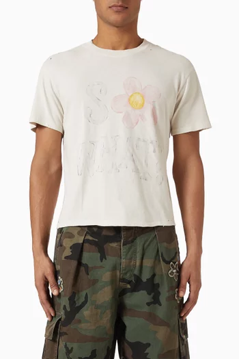 So What Shrunken T-shirt in Cotton