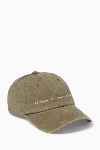 Siempre El Mar Embroidered Cap