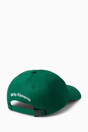 x Willy Chavarria Logo Hat in Cotton Twill