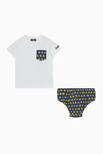 Samy Printed Two-piece Set