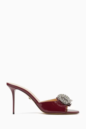 Galaxy 85 Mules in Patent Leather