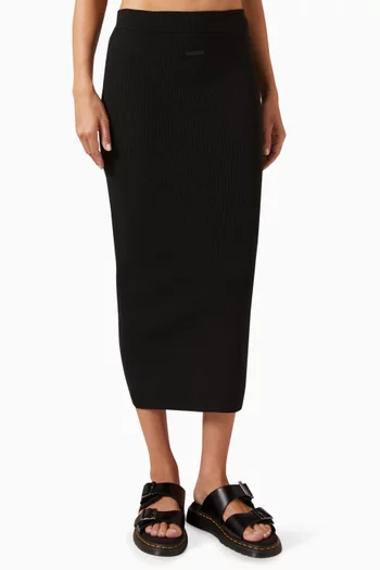 Rib-knit Skirt