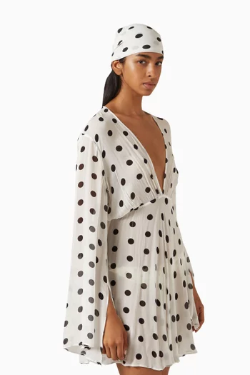 Luiza Polka-dot Scarf