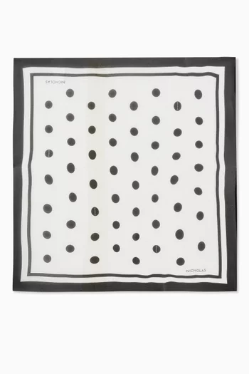 Luiza Polka-dot Scarf