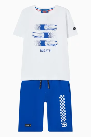 Checkboard Sweat Shorts