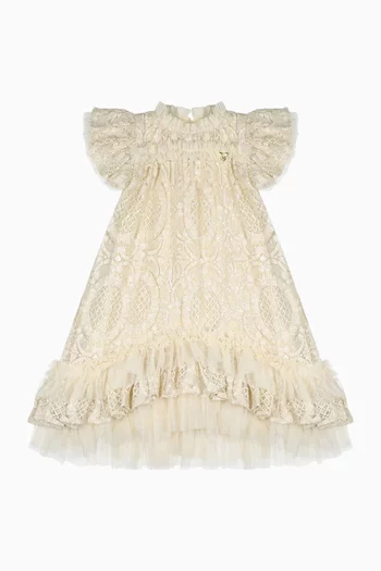 Christina Dress in Sequinned Lace