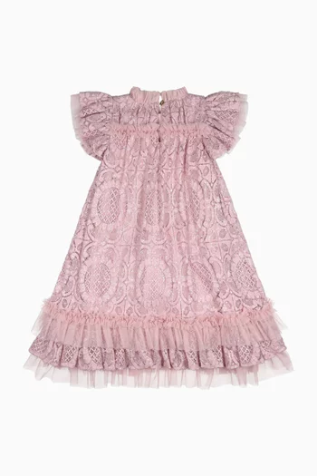 Christina Dress in Sequinned Lace