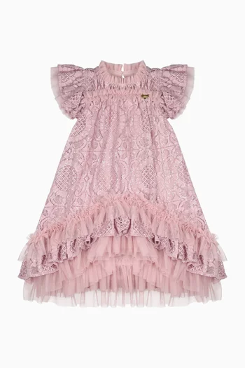 Christina Dress in Sequinned Lace