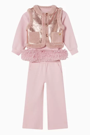 Deonne Top & Joggers Set in Jersey