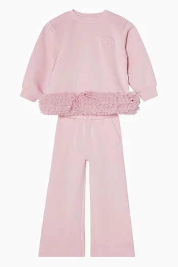 Deonne Top & Joggers Set in Jersey