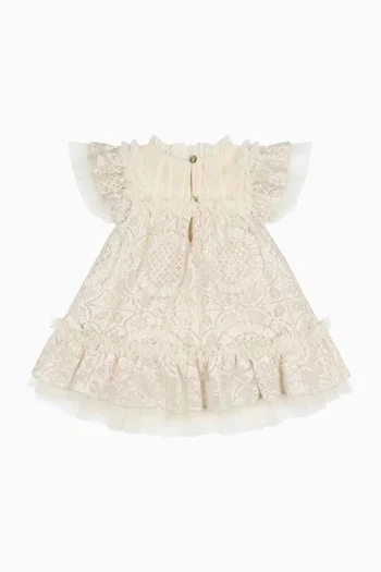 Gemma Dress in Sequinned Lace