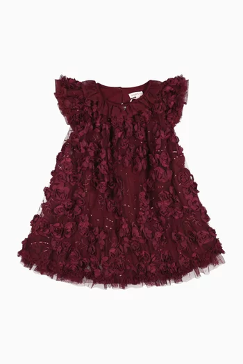 Ivy Polka Dot Dress in Lace