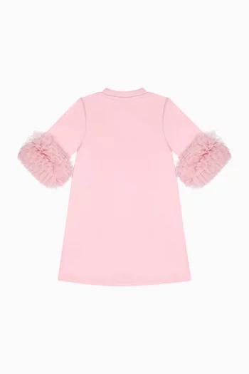 Meryl Ruffle Dress in Sequins