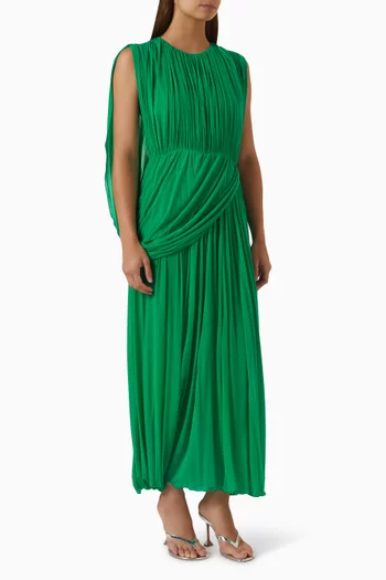 Kahlo Draped Maxi Dress