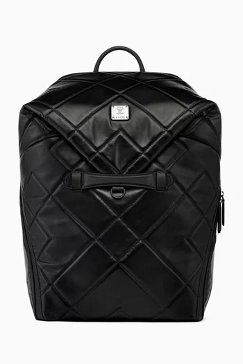 Aren Backpack in Quilted Leather