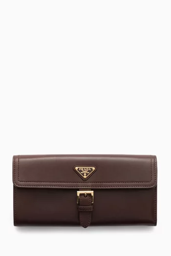 Large Wallet in Nappa Leather