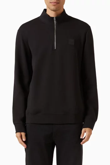 Logo Sweater in Cotton-terry