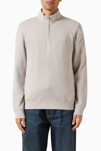 Logo Sweater in Cotton-terry