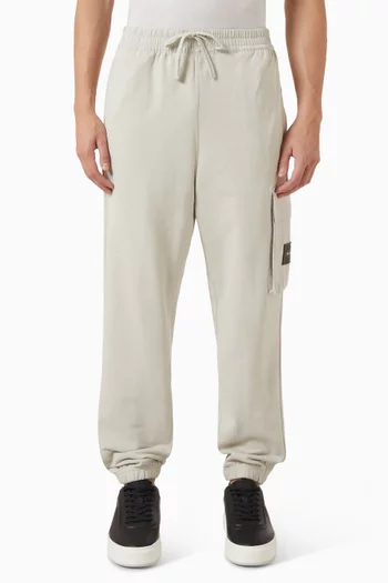 Cargo Sweatpants in Cotton Terry