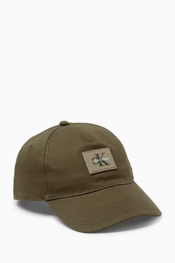 Logo-patch Baseball Cap