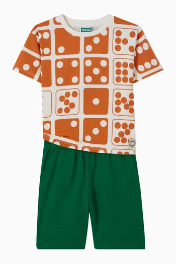 Puzzle Print T-Shirt