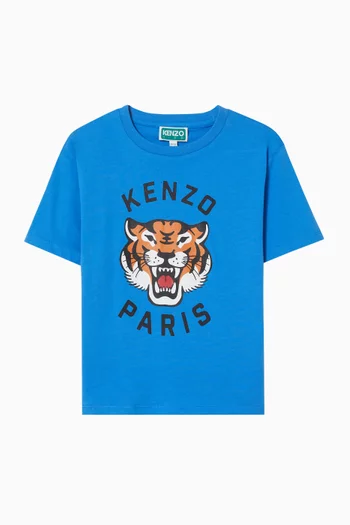 Graphic Logo T-Shirt in Cotton Jersey
