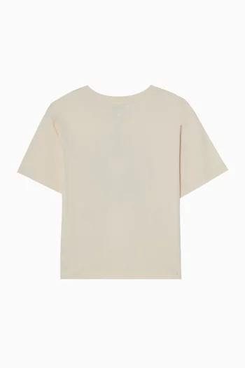 Floral Graphic T-shirt in Organic Cotton