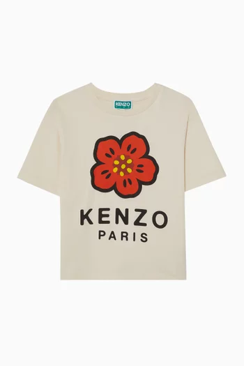 Floral Graphic T-shirt in Organic Cotton