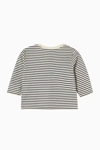 Leopard-print T-shirt in Cotton