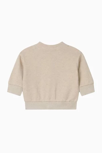 Animal Fantasy Cardigan in Brushed Fleece