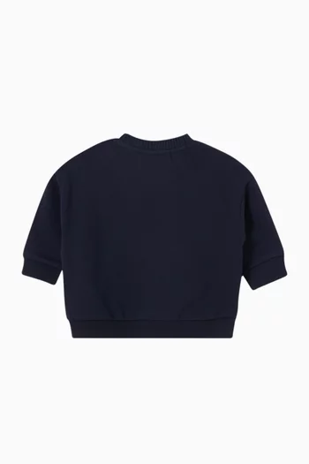 Tiger-print Sweatshirt in Fleece