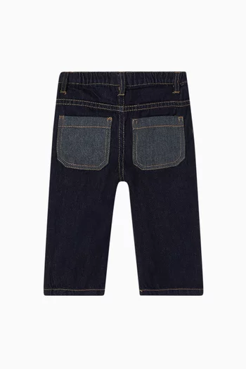Straight-leg Jeans in Denim
