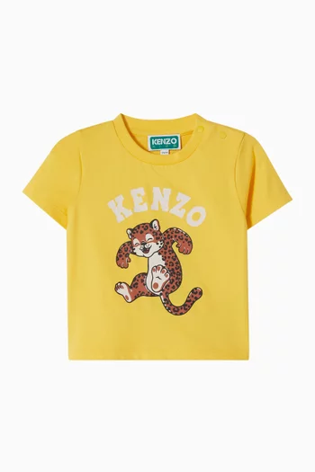 Animal Graphic T-Shirt in Organic Cotton