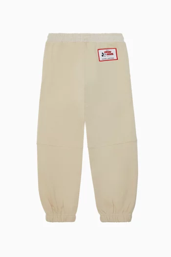 Ripstop-insert Sweatpants in Fleece