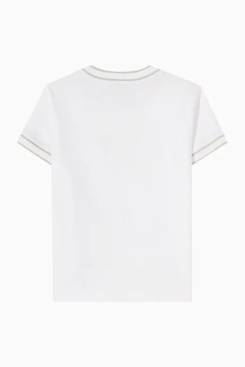 Crewneck T-shirt in Cotton Jersey