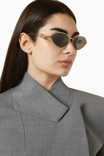 نظارة شمسية واير 01 بإطار معدن